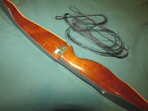 Vintage DARTON "Scholar" Recurve Bow & String, 66", 30lb.@28", No. 53B1438, WOW! - Picture 1 of 11
