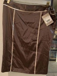 Blunauta 100% A-Line Silk Skirt Size 42 EU - US Large NWT — Reg $45EU Or US $50 - Picture 1 of 5