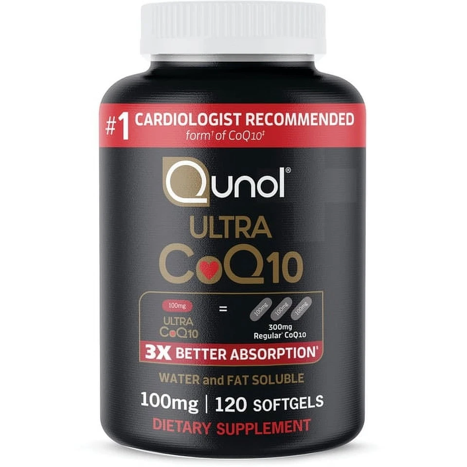 ️Qunol Ultra Coq10 100 Mg. 180 Softgels 3x Better Absorption 