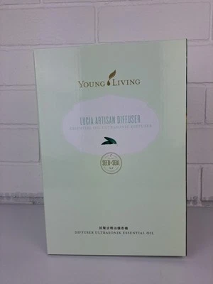Young Living Lucia Artisan Utrasonic Diffuser New In Box Essential Oil - Image 1 of 4