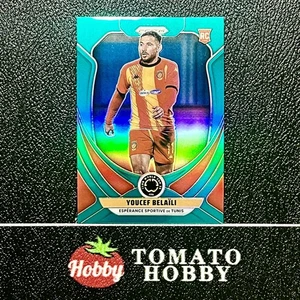 PANINI PRIZM CLUB WORLD CUP 2025 YOUCEF BELAILI RC /99 GREEN REFRACTOR TUNIS - Picture 1 of 2