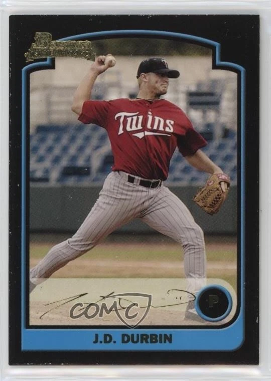 2003 Bowman Gold JD Durbin #181 Rookie RC - Image 1 of 2