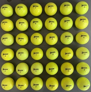 Srixon Z-Star Yellow AAAAA 36 Used Golf Balls 5A - Picture 1 of 1