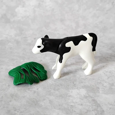 Playmobil Baby Cow Calf Grass Farm Animal B12 - Image 1 of 2