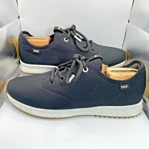 True Linkswear All Day Ripstop Golfschuhe Herren Größe 9 US schwarz Hybrid ohne Spikes - Bild 1 von 10