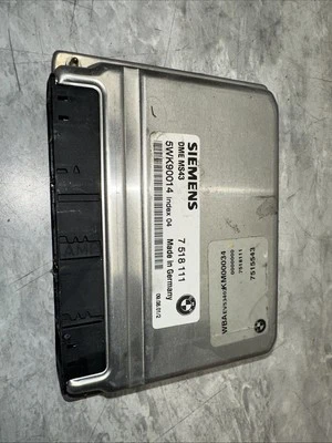 ECU ECM COMPUTER BMW 330I 2001 01 2002 02 2003 03 7518111 817739 Foto 1 de 2