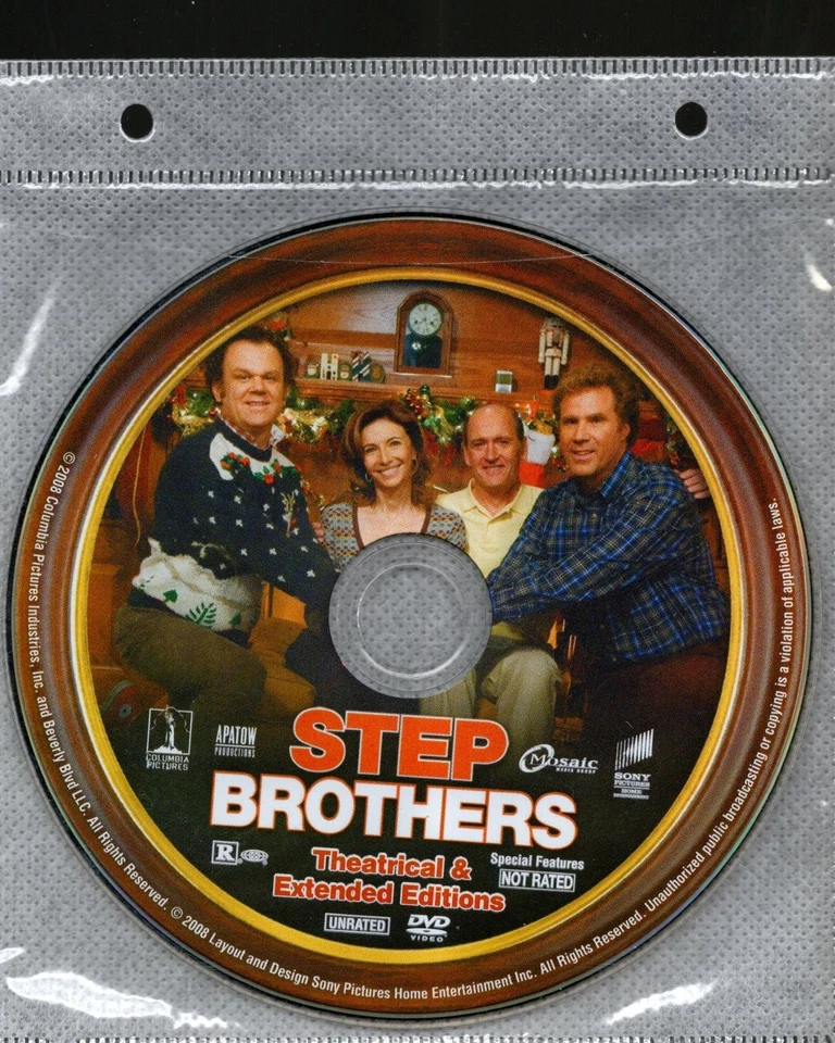 Step Brothers (2008) DVD *DISC ONLY* = REGION 1 - Will Ferrell - Image 1 of 1