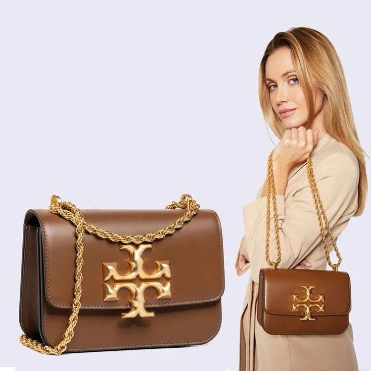 Tory Burch Eleanor Small Crossbody Bag - Moose