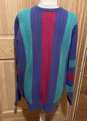 Pringle of Scotland Mens Multi Cable Knit Pullover Soft Wool Size 46in 117cms - Image 1 of 4