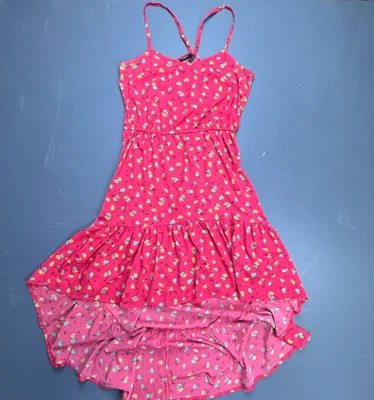 O'Neill цветочный сарафан женщин средний красный с ремешками высоты низкий Summer Beach богемное - Изображение 1 из 4