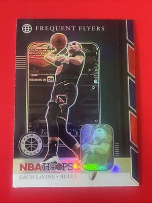 2019-20 Hoops Premium Basketball NBA Zach LaVine #7 Rare Holo Prizm Insert Bulls - Image 1 of 2