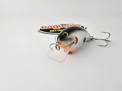 De colección. Billete cuadrado Bagley Balsa B3 BB3-BSOT (negro sobre lámina de plata/garganta naranja) Foto 1 de 4