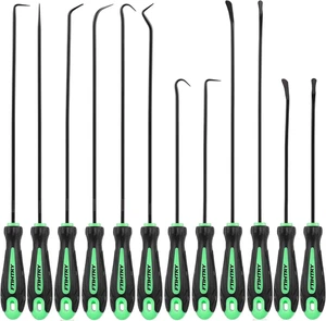 12-Piece Pick and Hook Tools Set, Pick Tool Set Car Auto Oil Seal/O-Ring Seal Ga - Picture 1 of 12