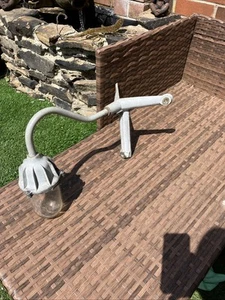 Coughtrie SW10 SWAN NECK LIGHT On Corner Bracket All New Screws And Seal - Picture 1 of 17
