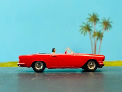 SOLIDO 1:43 Serie 100 No. 110 Simca Oceane Cabriolet ROT France Original 1959 - Bild 1 von 4
