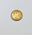 Antique Solid 22ct Yellow Gold Coin 1902 Edward Half Gold Sovereign Coins