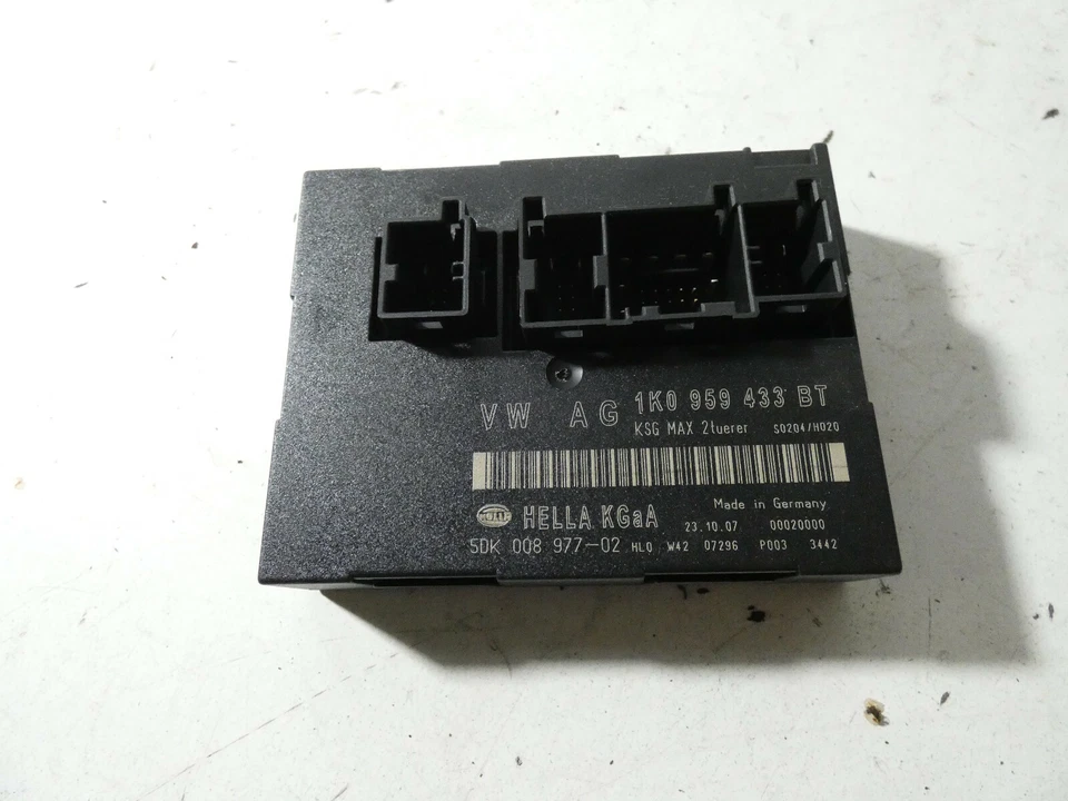 VW Golf V 5 Variant Kombi BJ 2007 Komfortsteuergerät 1K0959433BT - Immagine 1 di 1