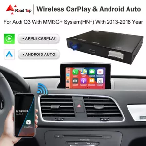 Wireless Carplay Retrofit Multimedia Kit for Audi Q3 2014-2017 With Nav MMI 3G - Picture 1 of 11