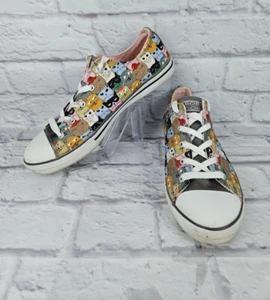 BOBS UTOPIA CLEVER CATS SNEAKERS BY SKETCHERS. WOMENS SIZE 10 EUC “scratch party - Picture 1 of 9