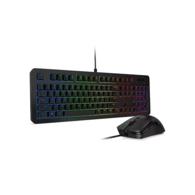 Lenovo Legion K300 - Keyboard + Mouse Set, USB, QWERTY, English, Hebrew, Black - Image 1 of 3