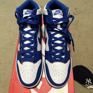Nike Dunk High Retro Game Royal Kentucky Blue White Mens US 12.5 - DD1399-102 - Picture 1 of 7