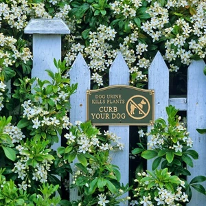 Dog Urine Kills Plants Lawn/Wall Statement Sign - Picture 1 of 4