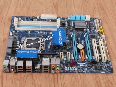 Gigabyte GA-EX58-UD3R Motherboard Socket 1366 DDR3 Intel X58 100% working - Image 1 of 2