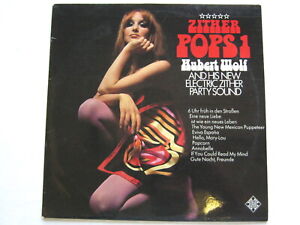 Hubert Wolf Zither Pops 1 LP Telefunken SLE14695P EX/EX 1981 German pressing, Zi