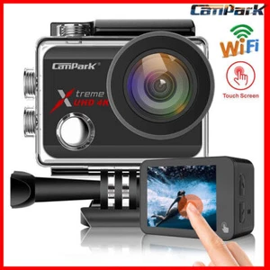 ✅Campark 4K TouchScreen 60fps Action Camera 20MP Sports Camera Waterproof Camera - Picture 1 of 7