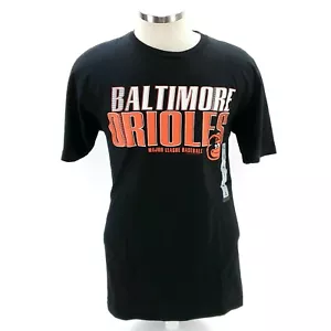 Camiseta MLB mercancía genuina para hombre grande L negra Baltimore Orioles 100 % algodón - Imagen 1 de 10