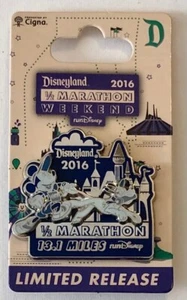 Run Disney Disneyland Half Marathon 2016 RunDisney Pin Limited Release Mickey - Imagen 1 de 6