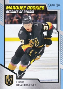 20/21 OPC..NATE DUKE..BLUE BORDER..ROOKIE..# 621..GOLDEN KNIGHTS..COMBINED SHIP - Picture 1 of 1