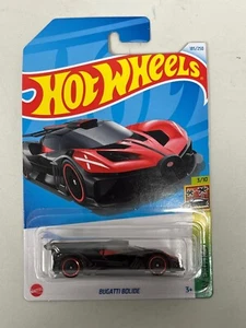 2024 Hot Wheels RED/Black Bugatti Bolide HW Exotics #185 S12 - Picture 1 of 2