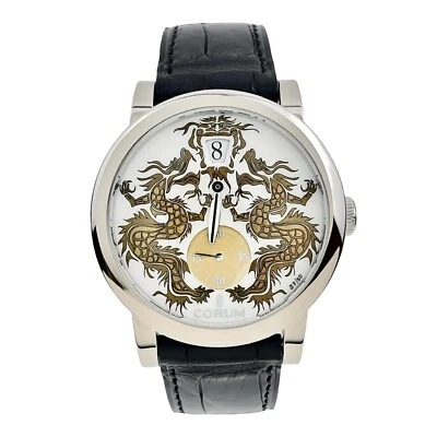 NEW Corum Jump Hour Dragon 18k White Gold 42mm Automatic Men’s Watch Z154/92547 - Image 1 of 4