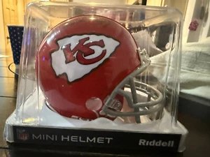 JAN STENERUD HOF 91 KANSAS CITY CHIEFS SIGNED AUTOGRAPHED MINI HELMET - Picture 1 of 2