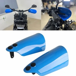 2PCS Hand Guard Handguard Protector Wind Deflector Kit For Harley Road King FLHR - Picture 1 of 9