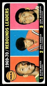 1970-71 Topps #5 1969-70 Rebounds LL (Lew Alcindor) - VGEX-EX *TedsCardShack* - Imagen 1 de 2