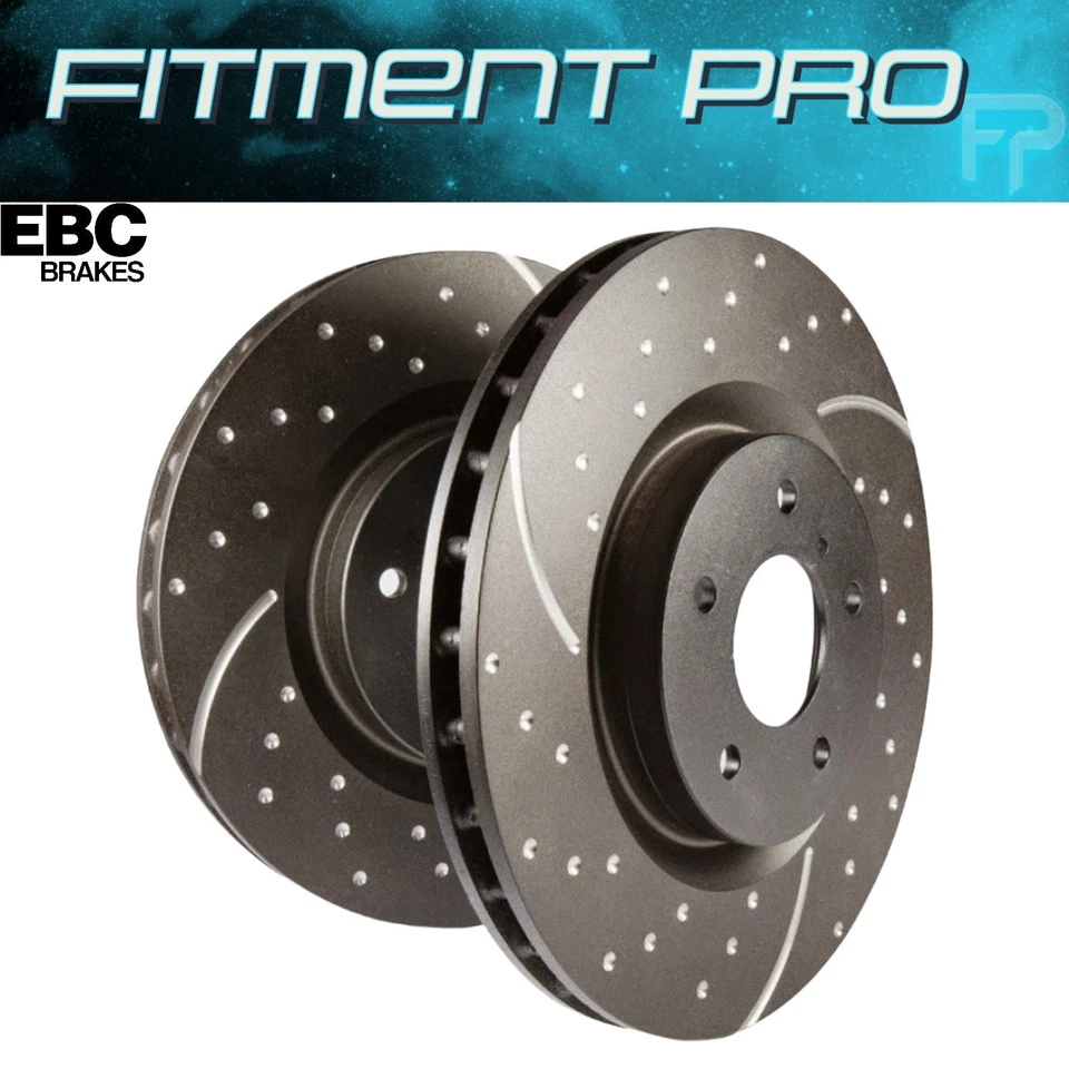 EBC Slotted Front Brake Rotors for 05-13 Mercedes-Benz G55 AMG ML350 GL GD7399 Foto 1 de 1