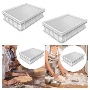 Pizza Proofing Box Storage Container Convenient with Lid Portable Pizza Turnover - Picture 1 of 15