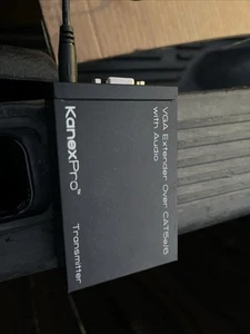 Kanexpro VGA 1x1 Extender over CAT5e/6 VGAEXTX1 MW1B3 - Picture 1 of 5