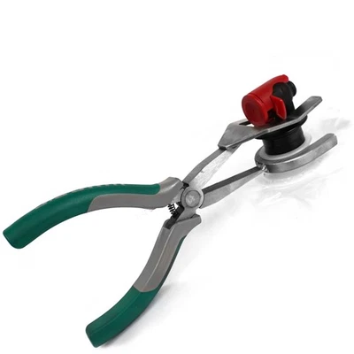 FISCHER Verschliesszange Vitop BIB Beutelabfüllung Apfelsaft Bag-in-Box Beutel - Bild 1 von 4