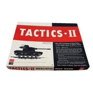 Avalon Hill 1961 : TACTICS II - Game Where YOU Command an Army (PUN) EX - Picture 1 of 17