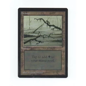 Magic: The Gathering Beta Series - Basic Land Swamp (296) - Picture 1 of 2