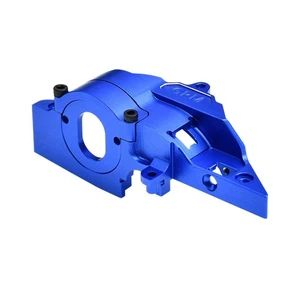 GPM Alum Adjustable Gear Rotation Quick Release Motor Base Blue : 1/16 Mini Maxx - Picture 1 of 3