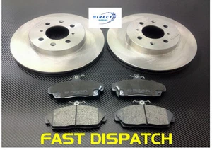 DISCOS Y PASTILLAS DE FRENO DELANTEROS HONDA CIVIC 1995-2005 - PASTILLAS CON CLIP DE RESORTE - Imagen 1 de 1