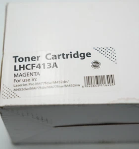 New Sealed Magenta Toner Cartridge LHCF413A for LaserJet Pro M477 M452 Series - Bild 1 von 1
