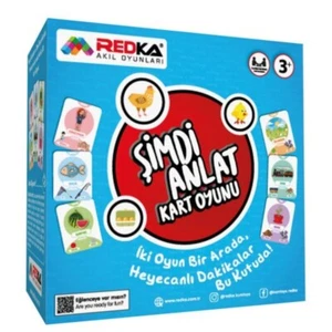 Redka Şimdi Anlat Kart Oyunu Tell Now Card Game Exciting Minutes Attention Focus - Picture 1 of 4