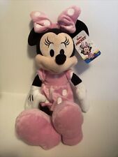 NEW with Tags 2023 GSI Disney Junior Huggable 17” Minnie Mouse Plush Toy