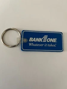 Llavero Vintage BANCO 1 UNO Llavero Anillo “Lo que sea necesario” EE. UU. - Imagen 1 de 4