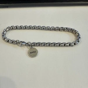 Effy Herren Sterlingsilber Gliederarmband 5 mm 8,5 Zoll lang - Bild 1 von 3